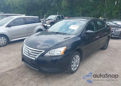 2015 Nissan Sentra Sv из США, поврежденный, VIN 3N1AB7AP6FY235474